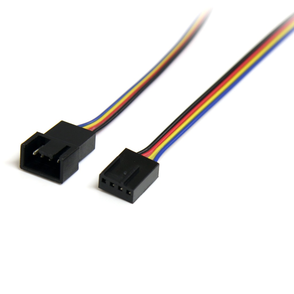 STARTECH 4-PIN FAN 1FT M / F EXTENSION CABLE