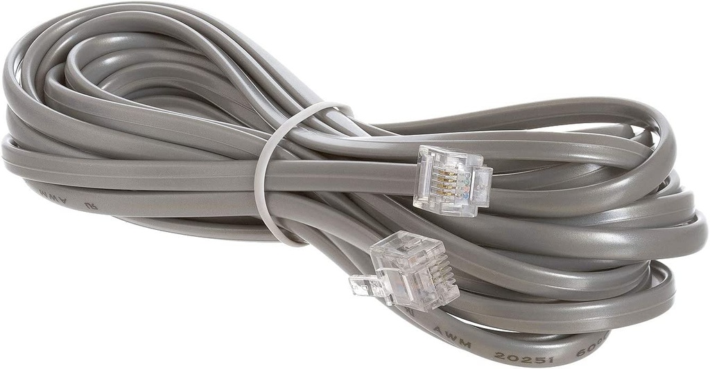 RJ11 14FT 6P4C TELEPHONE CABLE