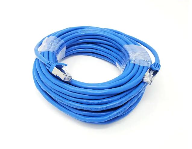 CAT7 100FT S/FTP ETHERNET CABLE BLUE