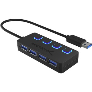 SABRENT 4-PORT USB 3.0 HUB WITH INDIVIDUAL POWER SWITCHES