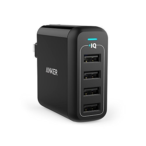 ANKER 4 PORT 40W 2.4 AMP USB WALL CHARGER