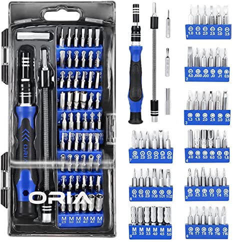 60 IN 1 SCREWDRIVER SET W/MAGNETIC DRIVER