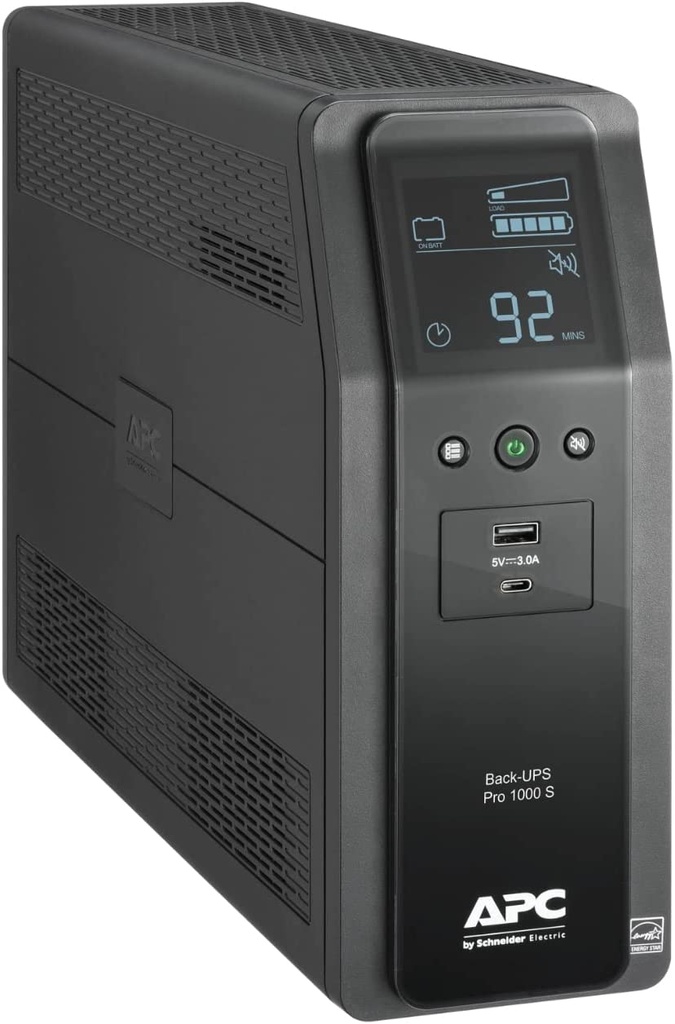 APC 1000VA 600W AVR W/LCD UPS