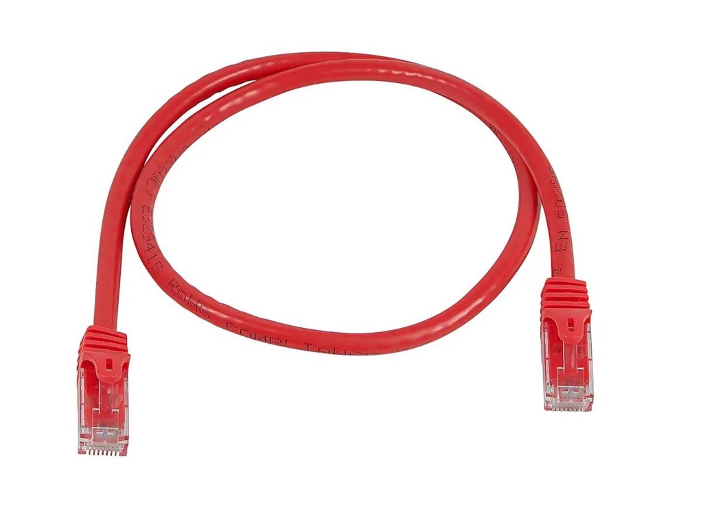 CAT6 1FT UTP ETHERNET CABLE RED
