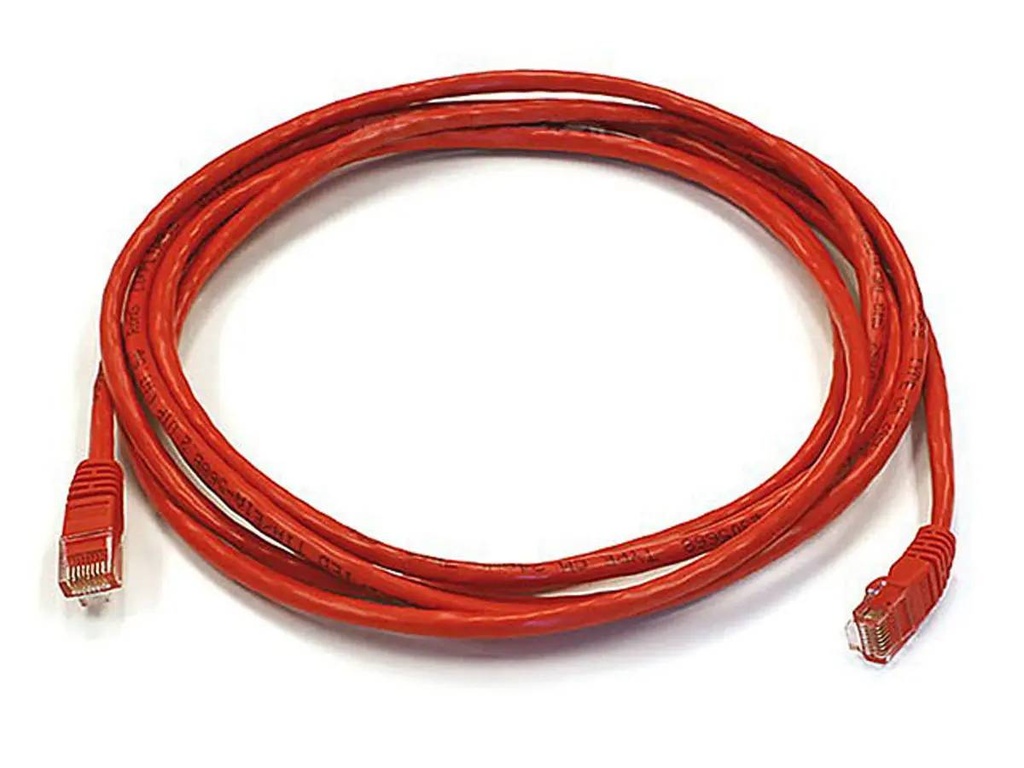 CAT6 10FT UTP ETHERNET CABLE RED