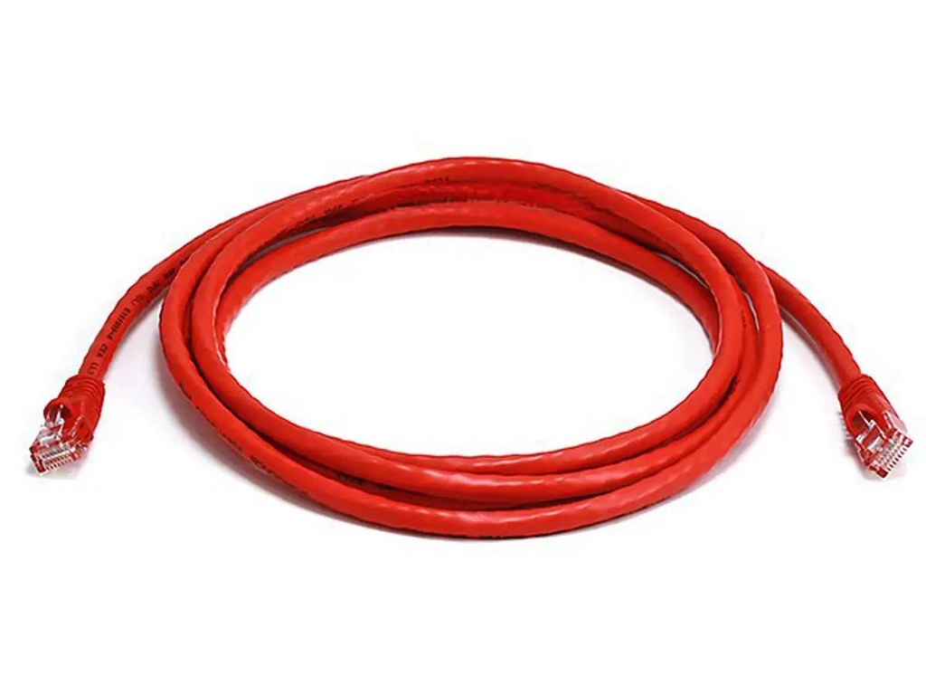 CAT6 7FT UTP ETHERNET CABLE RED