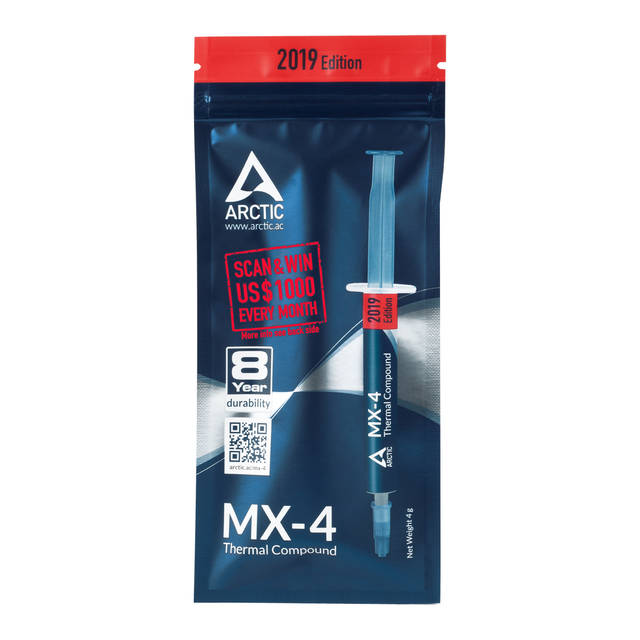 ARCTIC MX-4 CARBON BASED THERMAL COMPOUND - 4 GRAMS
