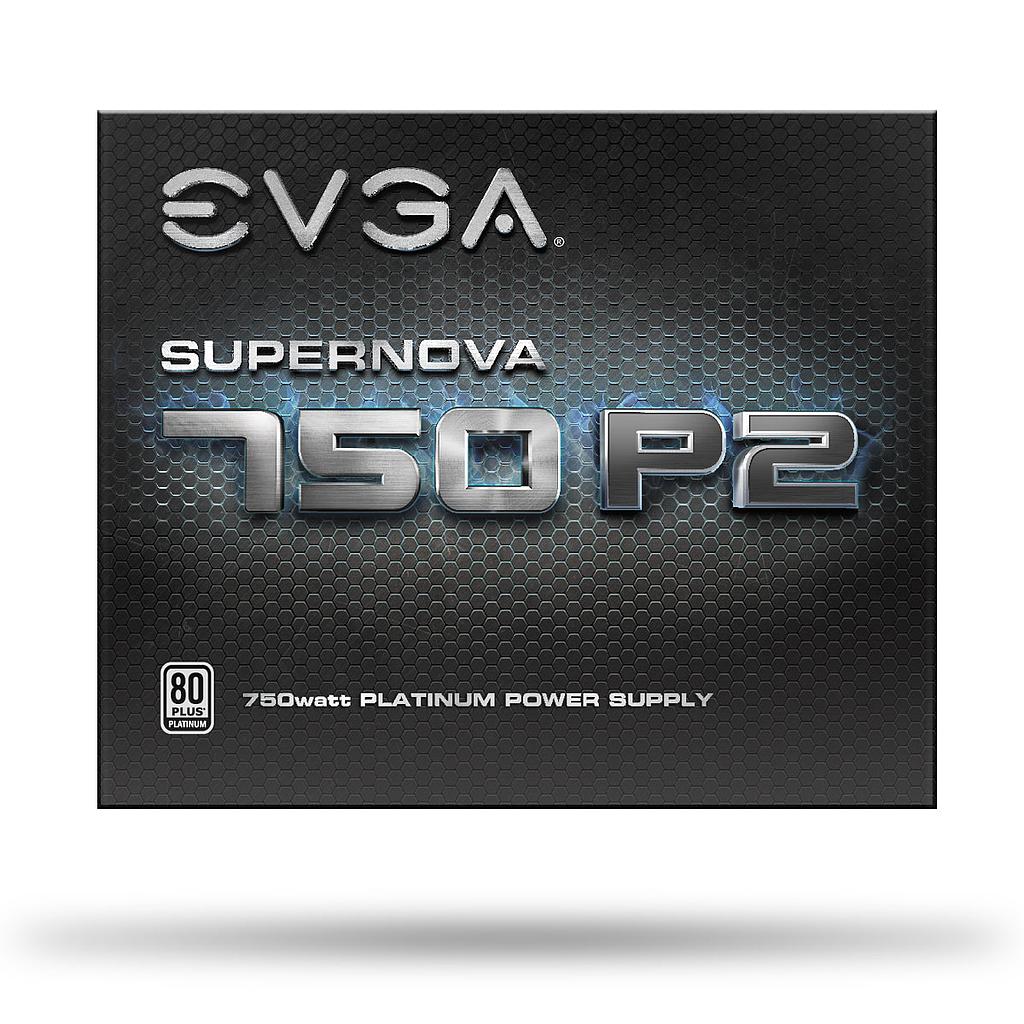 EVGA SUPERNOVA P2 750W MODULAR ATX12V/EPS12V PSU - PLATINUM