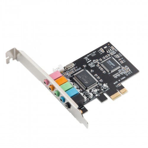 SYBA 5.1 CHANNEL PCIE SOUND CARD