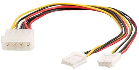 MOLEX F / 2 X FLOPPY M ADAPTER CABLE