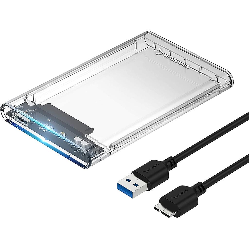 SABRENT 2.5" SATA TO USB 3.0 EXTERNAL HDD ENCLOSURE