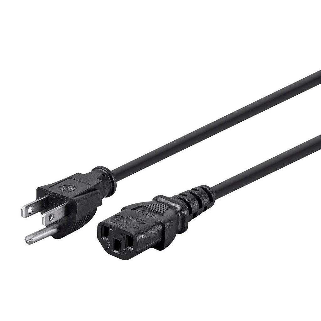 C13 15FT 18AWG PC POWER CORD