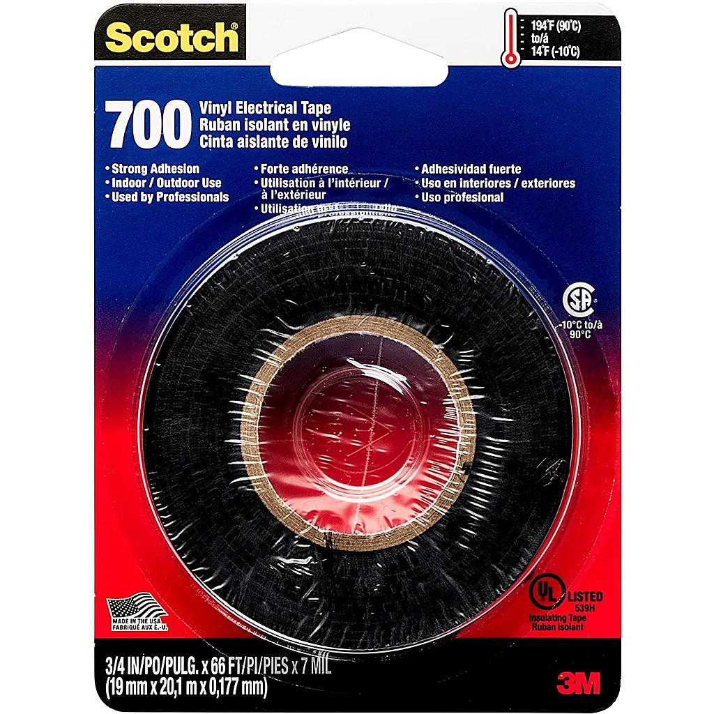 SCOTCH ELECTRICAL TAPE 3/4-INCH 66FT