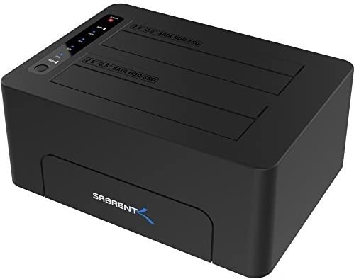 SABRENT USB 3.0 TO SATA DUAL BAY DOCKING STATION FOR 2.5"/3.5"/HDD