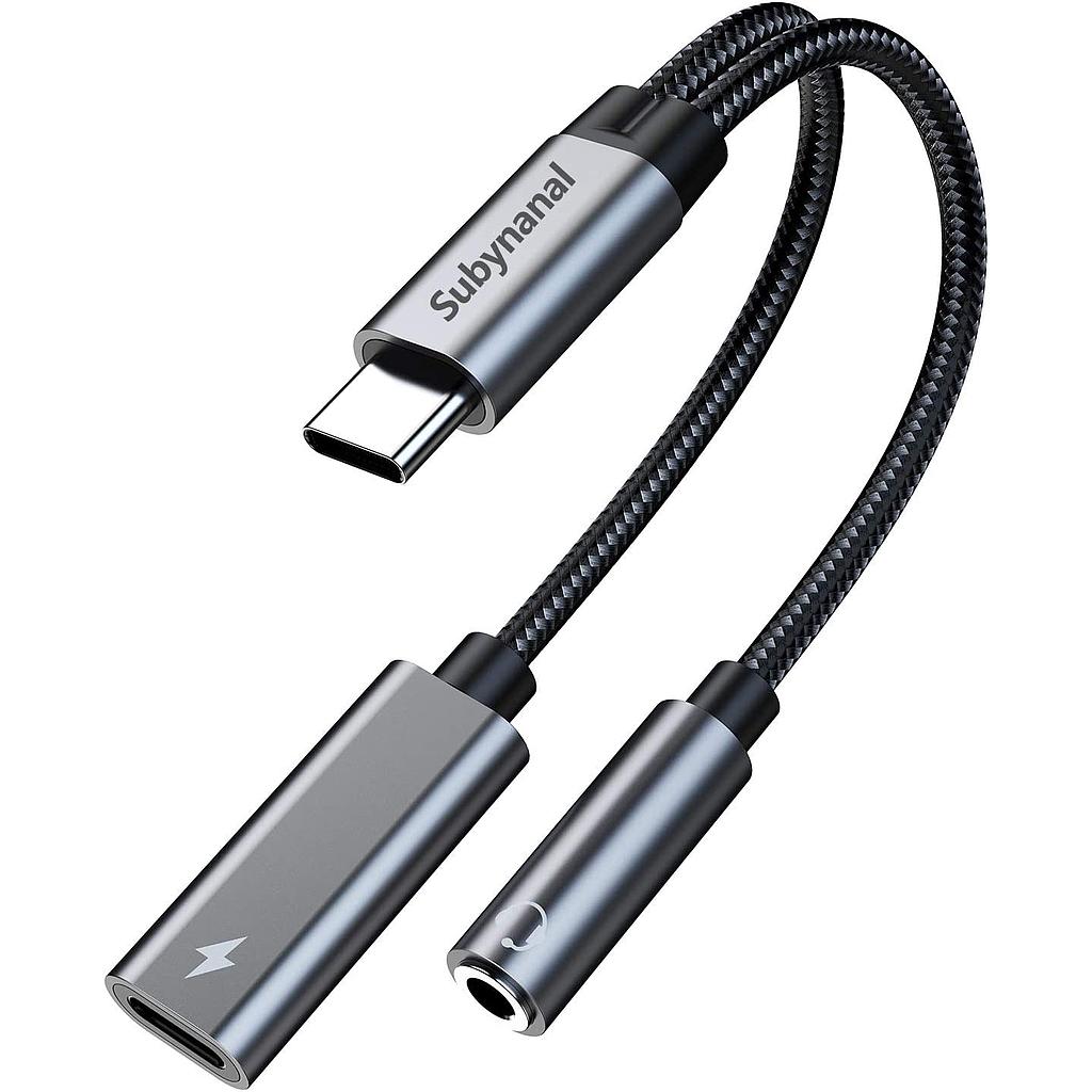 USB C TO 3.5MM W/POWER