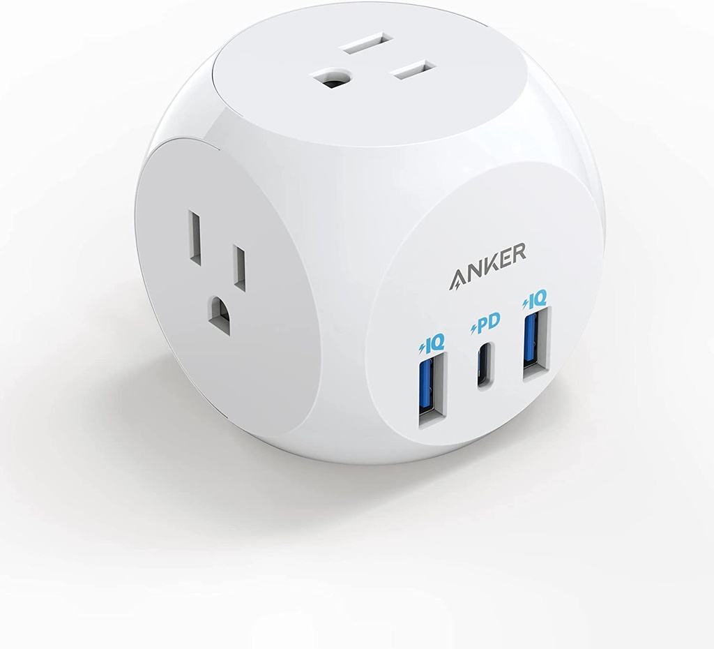 ANKER OUTLET EXTENDER 30W USB C CHARGER 3 OUTLETS