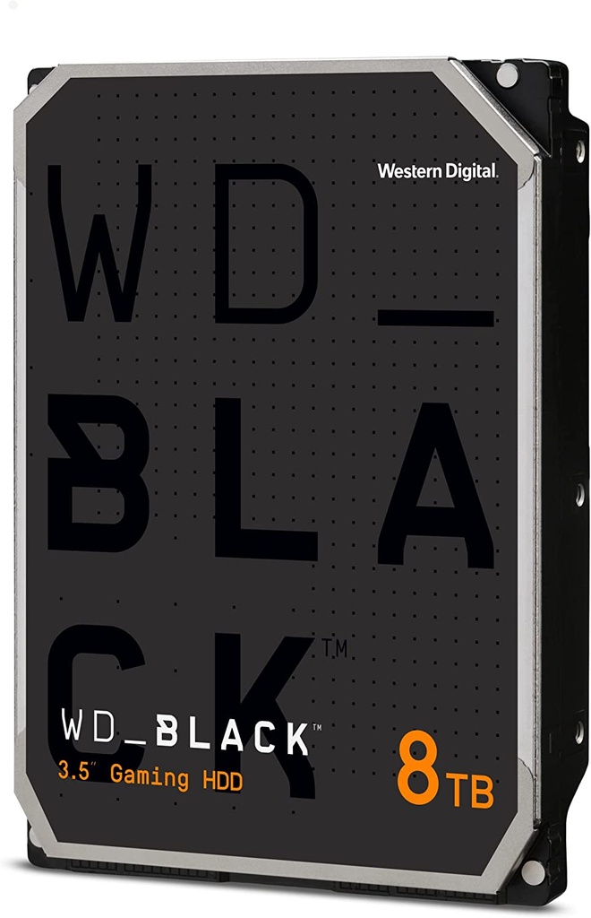 8TB WD BLACK 3.5" 7200RPM 128MB SATA III HDD
