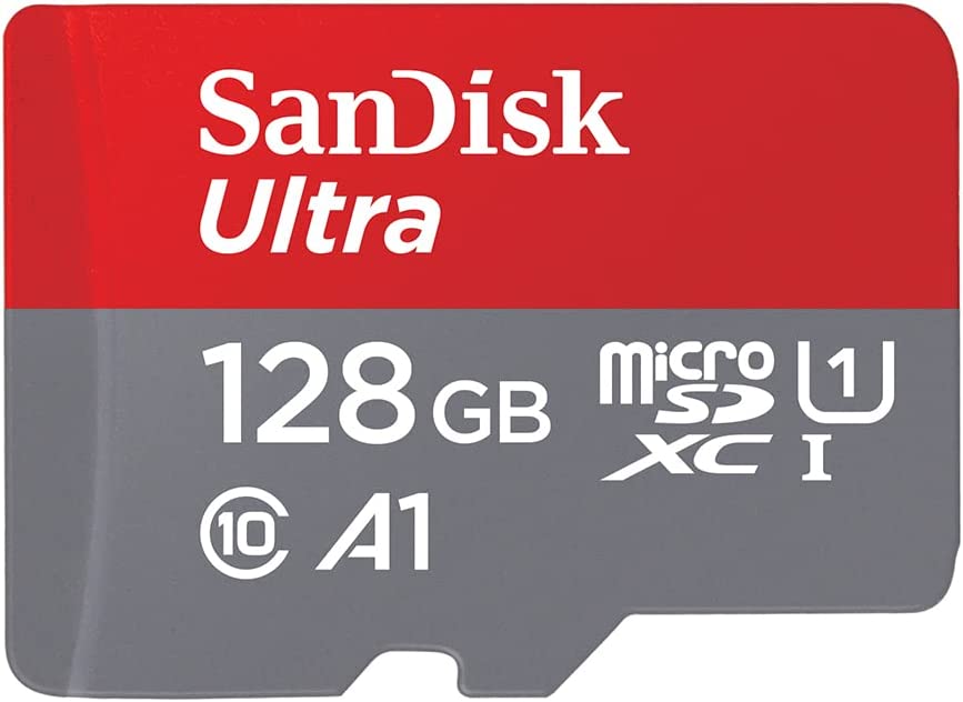 SANDISK 128GB CLASS 10/UHS-I ULTRA MICROSD