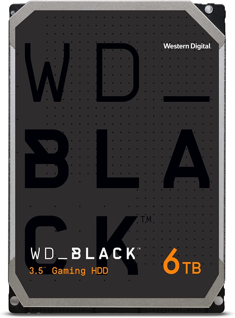 6TB WD BLACK 3.5" 7200RPM SATA III HDD