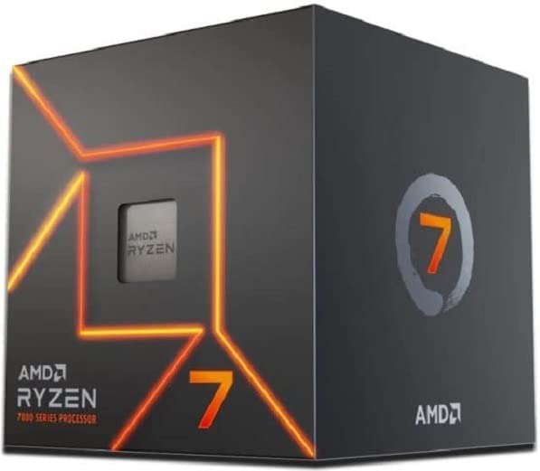 AMD RYZEN 7 7700 3.8GHZ 65W 8C 16T AM5 W/COOLER
