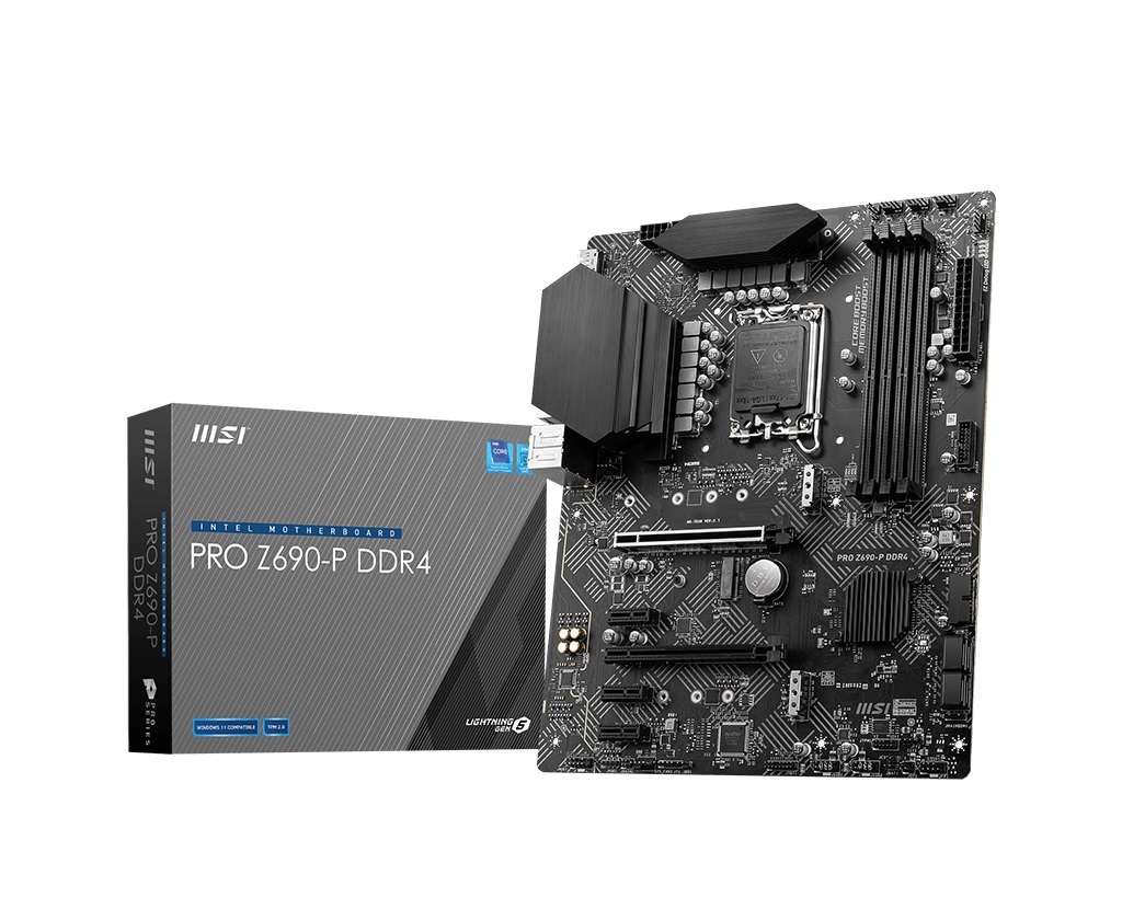 MSI PRO Z690-P LGA 1700 DDR4 INTEL ATX MOTHERBOARD