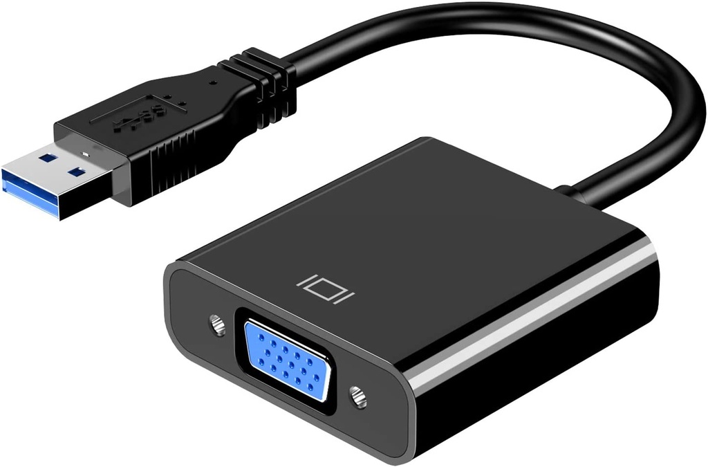 USB 3.0 MALE / VGA FEMALE ADAPTER