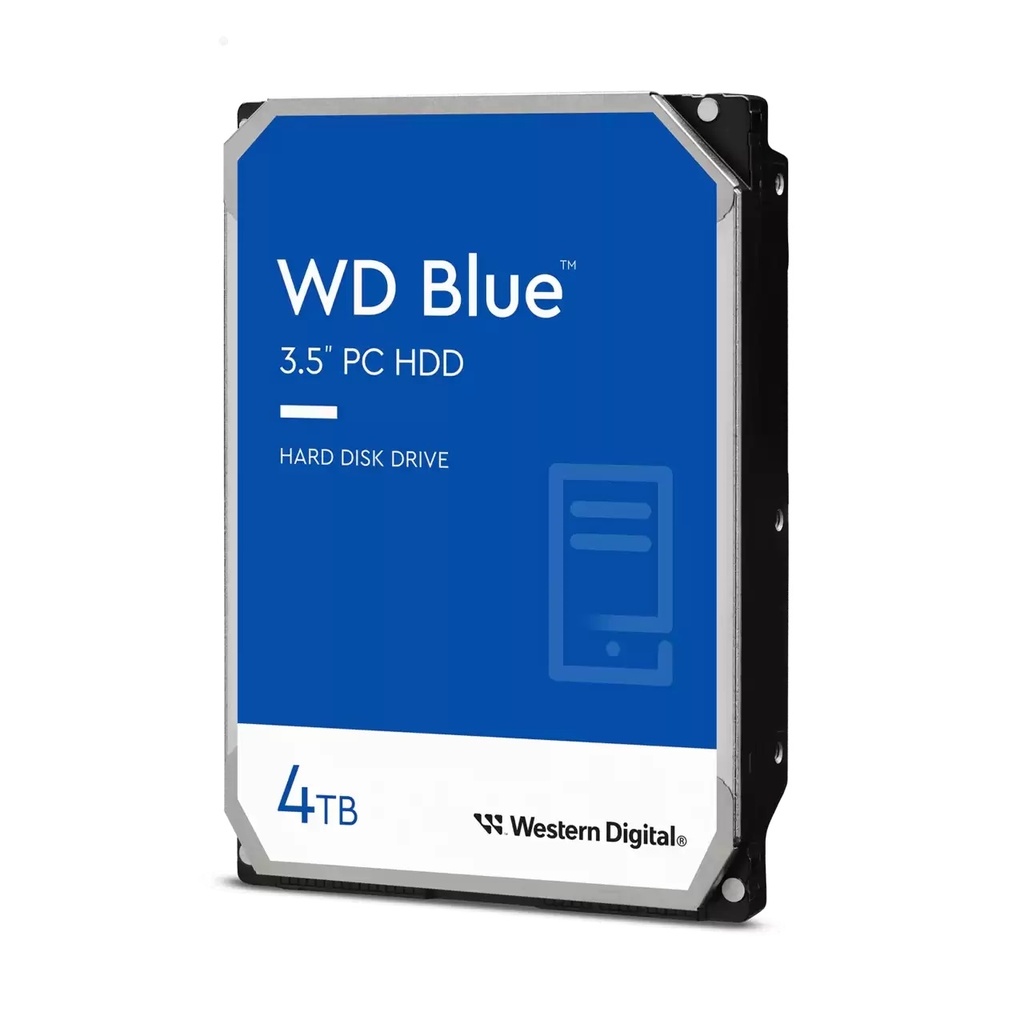 4TB WD BLUE 3.5" 5400RPM SATA III HDD