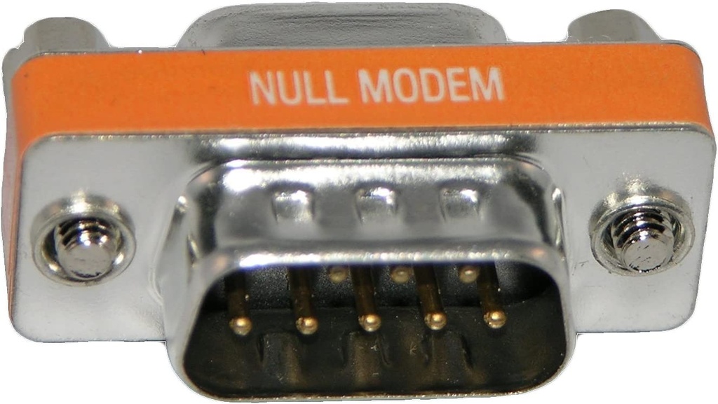 DB9 M / F NULL MODEM ADAPTER