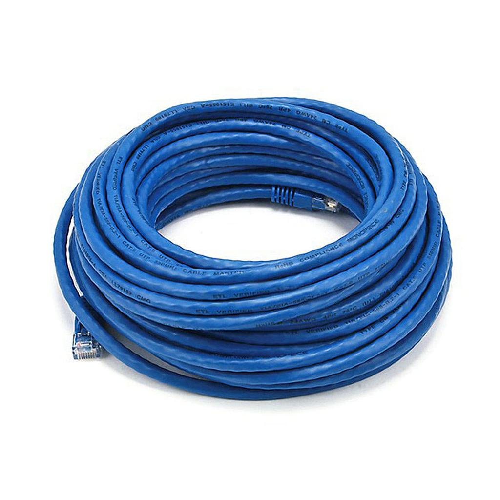 CAT6 50FT UTP ETHERNET CABLE BLUE