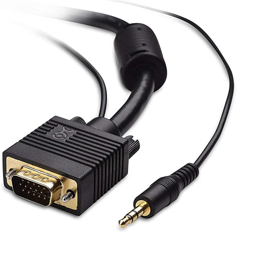 SVGA AND 3.5MM TRS 6FT M / M VIDEO AND VIDEO CABLE