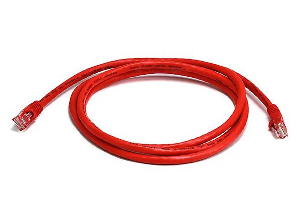 CAT6 5FT UTP ETHERNET CABLE RED