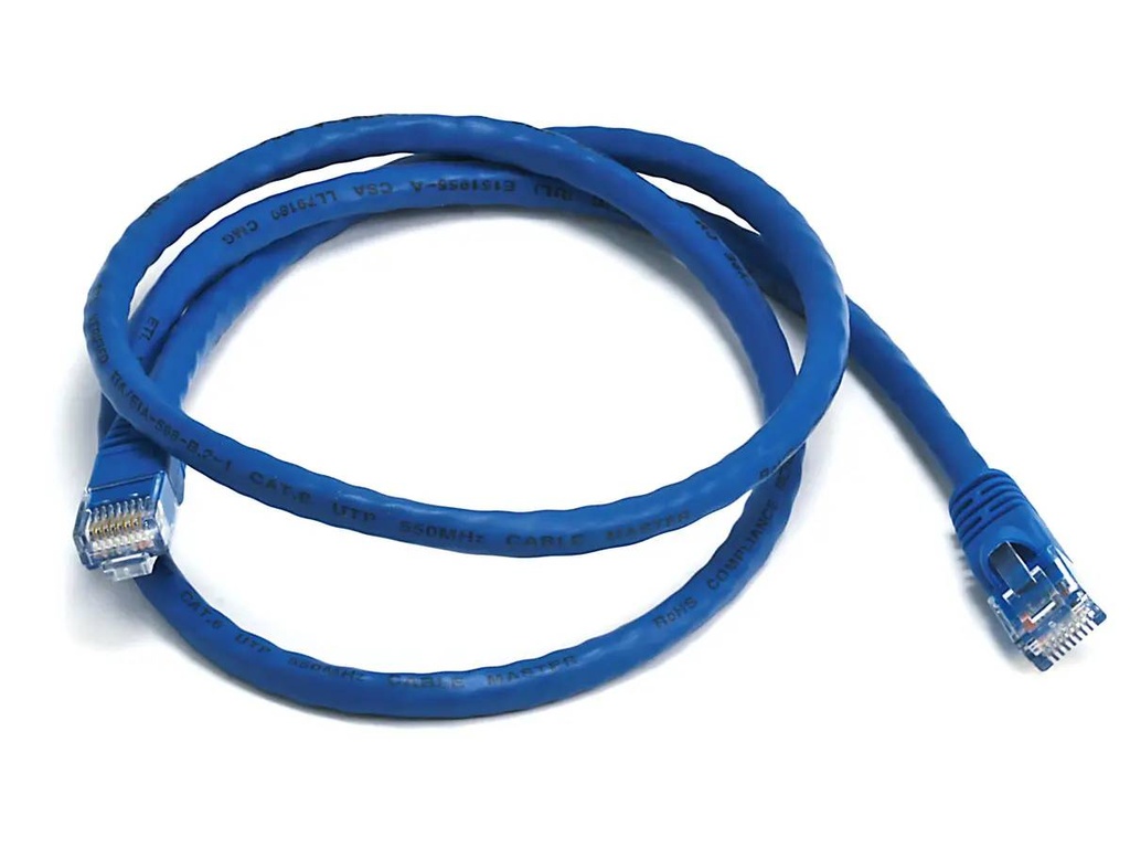 CAT6A 3FT STP ETHERNET CABLE BLUE