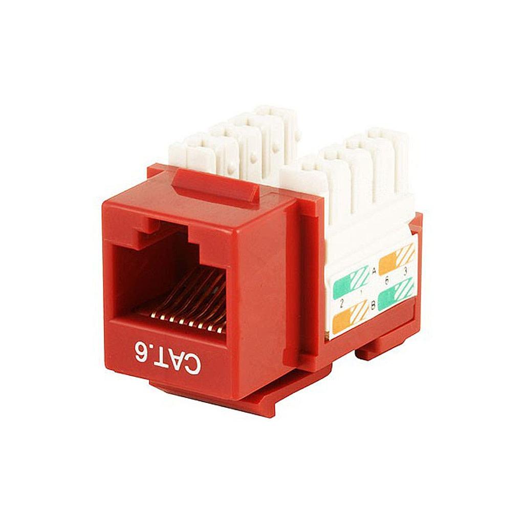 CAT 6 KEYSTONE PUNCH DOWN 110 TYPE RED