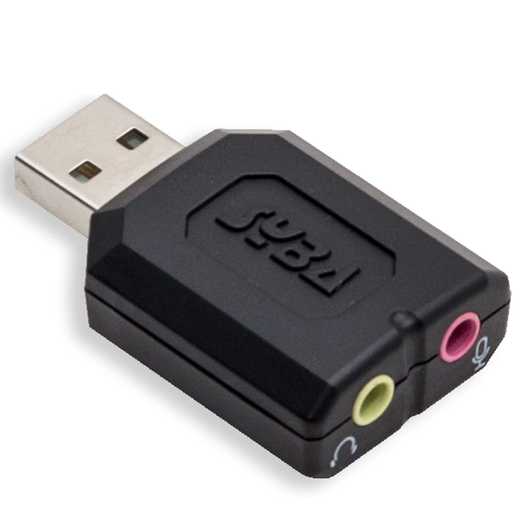 SYBA USB STEREO AUDIO ADAPTER STEREO OUT MIC IN