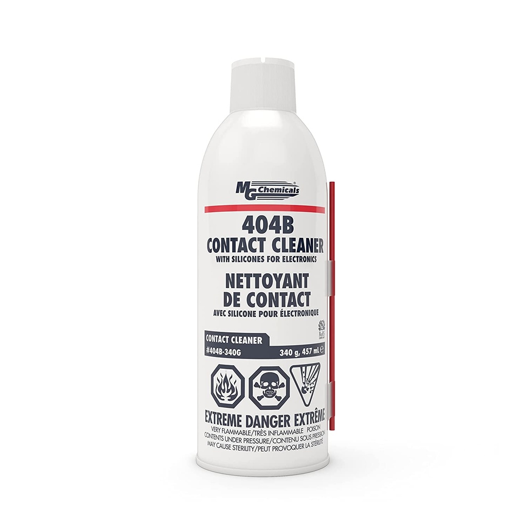 MG CHEMICALS CONTACT CLEANER WITH SILICONES 340G (12OZ)