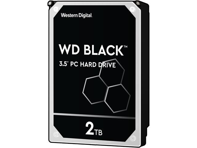 2TB WD BLACK 3.5" 7200RPM SATA III HDD