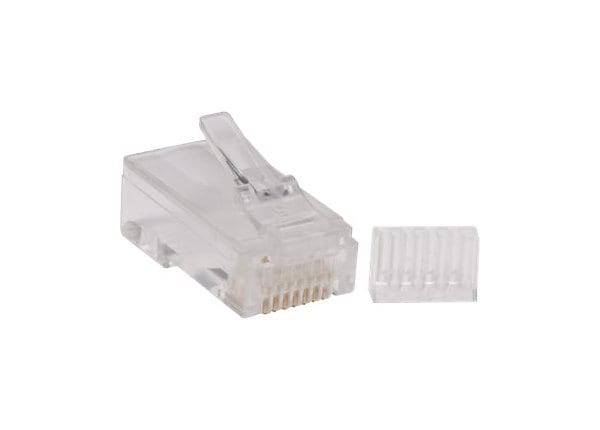 CAT6 RJ45 STRANDED CABLE HEADS W/SLIDE - 20 PACK