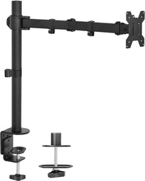 [STAND-V001] CLAMP-ON STYLE SINGLE MONITOR STAND