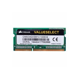[CMSO4GX3M1C1333] 4GB DDR3L-1333 PC3L-10666 CL9 LAPTOP