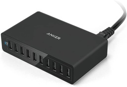 [AK-848061072822] ANKER 60W 10-PORT USB WALL CHARGER