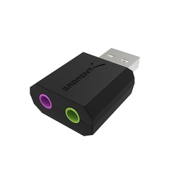 [AU-MMSA] SABRENT USB STEREO AUDIO ADAPTER STEREO OUT MIC IN