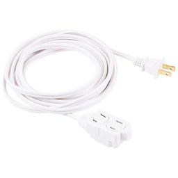 [51954] GE 12FT EXTENSION CORD 3 OUTLET POWER STRIP