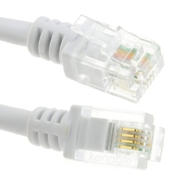 [ADSL2PLUS-6FT] ADSL 2+ HIGH SPEED BROADBAND MODEM CABLE RJ11 - 6FT