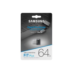 [MUF-64AB/AM] SAMSUNG 64GB FIT PLUS USB 3.1 FLASH DRIVE