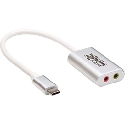 [U437-002] TRIPP LITE USB TYPE C TO 3.5MM STEREO AUDIO ADAPTER