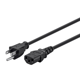 [PC15FT18AWG] C13 15FT 18AWG PC POWER CORD