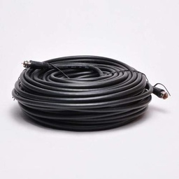 [RG6-100BK] F-TYPE RG6 100FT M / M 75 OHM COAX CABLE BLACK