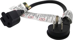 [POWEREXT14AWG-1FT-FLAT] 1FT FLAT HEAD EXTENSION CORD 14AWG