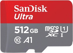 [SDSQUAC-512G-GN6MA] SANDISK 512GB CLASS 10/UHS-I ULTRA MICROSD