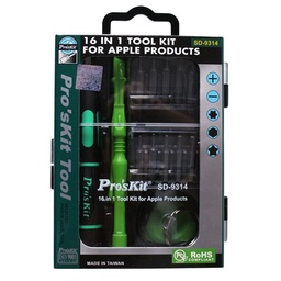 [SD-9314] 17 PIECE TOOL KIT FOR APPLE PRODUCTS